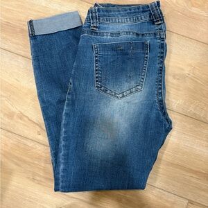 Stylish Blue Skinny Jeans